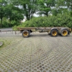 Afbeeldingen van Burg Bura 1023 container trailer / aanhanger